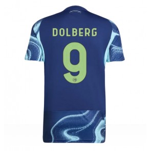 Ajax Kasper Dolberg #9 Venkovní Dres 2025-26 Krátkým Rukávem Ajax Kasper Dolberg #9 Venkovní Dres 2025-26 Krátkým Rukávem