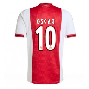 Ajax Oscar Gloukh #10 Domácí Dres 2025-26 Krátkým Rukávem Ajax Oscar Gloukh #10 Domácí Dres 2025-26 Krátkým Rukávem