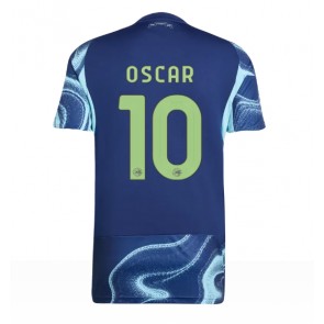 Ajax Oscar Gloukh #10 Venkovní Dres 2025-26 Krátkým Rukávem Ajax Oscar Gloukh #10 Venkovní Dres 2025-26 Krátkým Rukávem