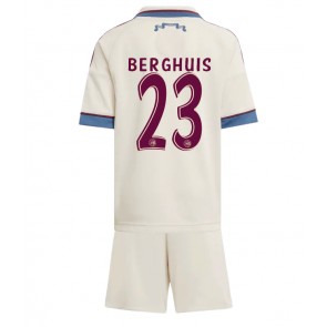 Ajax Steven Berghuis #23 Alternativní dres komplet pro Děti 2025-26 Krátkým Rukávem (+ Krátké kalhoty)