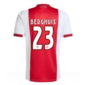 Ajax Steven Berghuis #23 Domácí Dres 2025-26 Krátkým Rukávem Ajax Steven Berghuis #23 Domácí Dres 2025-26 Krátkým Rukávem