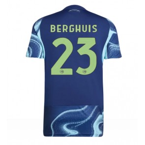 Ajax Steven Berghuis #23 Venkovní Dres 2025-26 Krátkým Rukávem