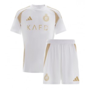 Al-Nassr Alternativní dres komplet pro Děti 2024-25 Krátkým Rukávem (+ Krátké kalhoty)