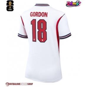Anglie Anthony Gordon #18 Domácí Dres pro Dámy MS 2026 Krátkým Rukávem
