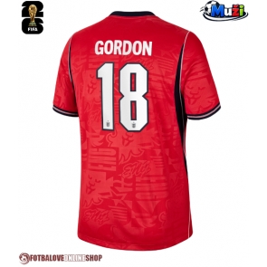 Anglie Anthony Gordon #18 Venkovní Dres MS 2026 Krátkým Rukávem