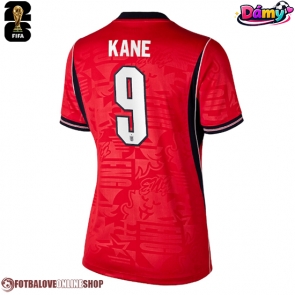 Anglie Harry Kane #9 Venkovní Dres pro Dámy MS 2026 Krátkým Rukávem
