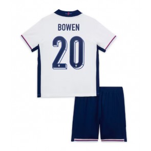 Anglie Jarrod Bowen #20 Domácí dres komplet pro Děti ME 2024 Krátkým Rukávem (+ Krátké kalhoty)