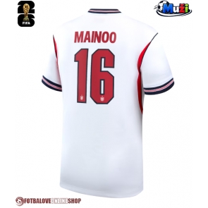 Anglie Kobbie Mainoo #16 Domácí Dres MS 2026 Krátkým Rukávem