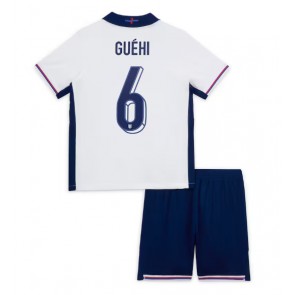 Anglie Marc Guehi #6 Domácí dres komplet pro Děti ME 2024 Krátkým Rukávem (+ Krátké kalhoty)