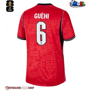 Anglie Marc Guehi #6 Venkovní Dres MS 2026 Krátkým Rukávem