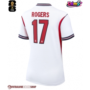 Anglie Morgan Rogers #17 Domácí Dres pro Dámy MS 2026 Krátkým Rukávem