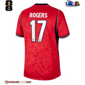 Anglie Morgan Rogers #17 Venkovní Dres MS 2026 Krátkým Rukávem