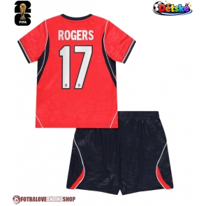 Anglie Morgan Rogers #17 Venkovní dres komplet pro Děti MS 2026 Krátkým Rukávem (+ Krátké kalhoty)