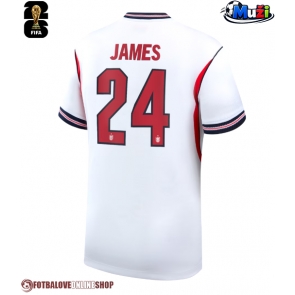Anglie Reece James #24 Domácí Dres MS 2026 Krátkým Rukávem