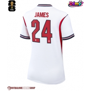 Anglie Reece James #24 Domácí Dres pro Dámy MS 2026 Krátkým Rukávem