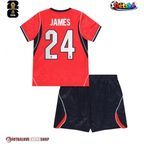 Anglie Reece James #24 Venkovní dres komplet pro Děti MS 2026 Krátkým Rukávem (+ Krátké kalhoty)