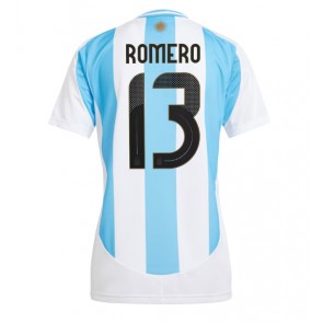 Argentina Cristian Romero #13 Domácí Dres pro Dámy Copa America 2024 Krátkým Rukávem