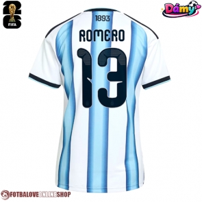 Argentina Cristian Romero #13 Domácí Dres pro Dámy MS 2026 Krátkým Rukávem
