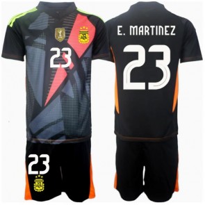 Argentina Emiliano Martinez #23 Brankář Domácí dres komplet pro Děti Copa America 2024 Krátkým Rukávem (+ Krátké kalhoty)
