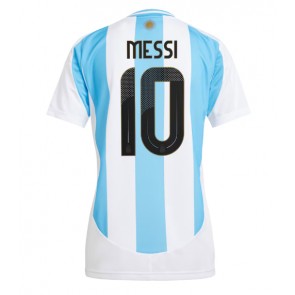Argentina Lionel Messi #10 Domácí Dres pro Dámy Copa America 2024 Krátkým Rukávem