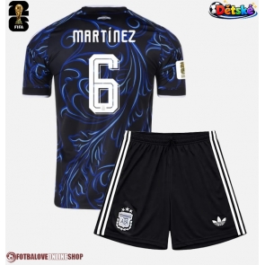 Argentina Lisandro Martinez #6 Venkovní dres komplet pro Děti MS 2026 Krátkým Rukávem (+ Krátké kalhoty)