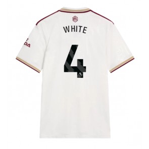 Arsenal Ben White #4 Alternativní Dres 2025-26 Krátkým Rukávem