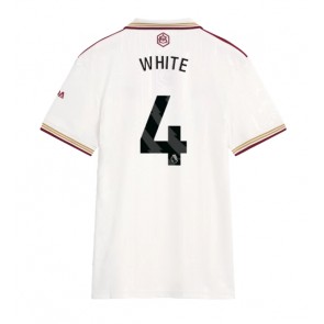 Arsenal Ben White #4 Alternativní Dres pro Dámy 2025-26 Krátkým Rukávem