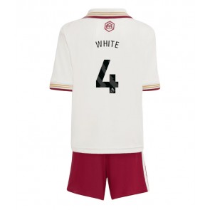 Arsenal Ben White #4 Alternativní dres komplet pro Děti 2025-26 Krátkým Rukávem (+ Krátké kalhoty)