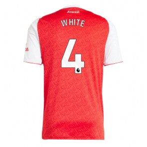 Arsenal Ben White #4 Domácí Dres 2025-26 Krátkým Rukávem