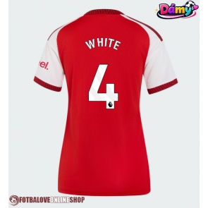 Arsenal Ben White #4 Domácí Dres pro Dámy 2026-27 Krátkým Rukávem