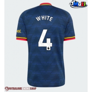 Arsenal Ben White #4 Venkovní Dres 2026-27 Krátkým Rukávem