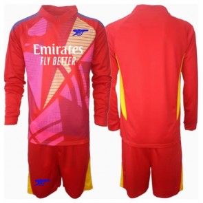 Arsenal Brankář Venkovní dres komplet pro Děti 2024-25 Dlouhým Rukávem (+ Krátké kalhoty)