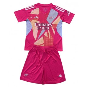 Arsenal Brankář Venkovní dres komplet pro Děti 2024-25 Krátkým Rukávem (+ Krátké kalhoty)