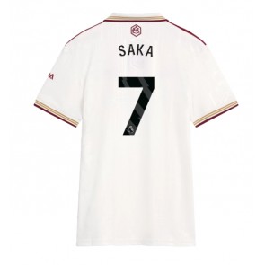 Arsenal Bukayo Saka #7 Alternativní Dres pro Dámy 2025-26 Krátkým Rukávem