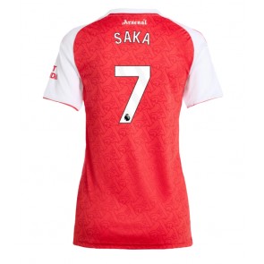 Arsenal Bukayo Saka #7 Domácí Dres pro Dámy 2025-26 Krátkým Rukávem