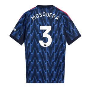 Arsenal Cristhian Mosquera #3 Venkovní Dres 2025-26 Krátkým Rukávem