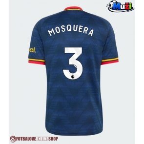 Arsenal Cristhian Mosquera #3 Venkovní Dres 2026-27 Krátkým Rukávem