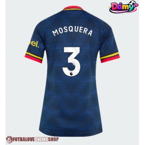 Arsenal Cristhian Mosquera #3 Venkovní Dres pro Dámy 2026-27 Krátkým Rukávem