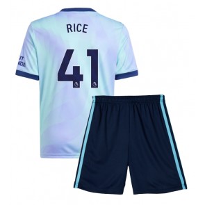 Arsenal Declan Rice #41 Alternativní dres komplet pro Děti 2024-25 Krátkým Rukávem (+ Krátké kalhoty)