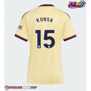 Arsenal Ezri Konsa #15 Alternativní Dres pro Dámy 2026-27 Krátkým Rukávem