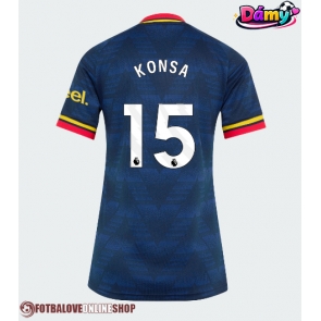 Arsenal Ezri Konsa #15 Venkovní Dres pro Dámy 2026-27 Krátkým Rukávem