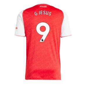 Arsenal Gabriel Jesus #9 Domácí Dres 2025-26 Krátkým Rukávem