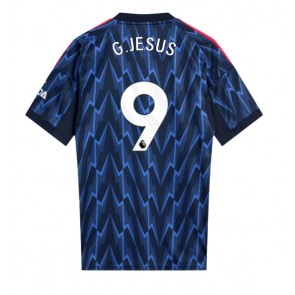 Arsenal Gabriel Jesus #9 Venkovní Dres 2025-26 Krátkým Rukávem