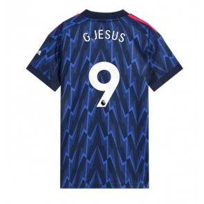 Arsenal Gabriel Jesus #9 Venkovní Dres pro Dámy 2025-26 Krátkým Rukávem