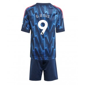 Arsenal Gabriel Jesus #9 Venkovní dres komplet pro Děti 2025-26 Krátkým Rukávem (+ Krátké kalhoty)