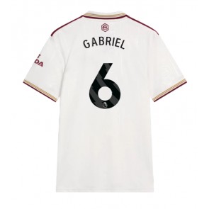 Arsenal Gabriel Magalhaes #6 Alternativní Dres 2025-26 Krátkým Rukávem