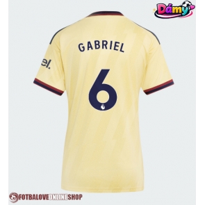 Arsenal Gabriel Magalhaes #6 Alternativní Dres pro Dámy 2026-27 Krátkým Rukávem