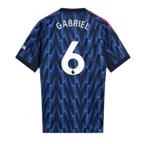 Arsenal Gabriel Magalhaes #6 Venkovní Dres 2025-26 Krátkým Rukávem