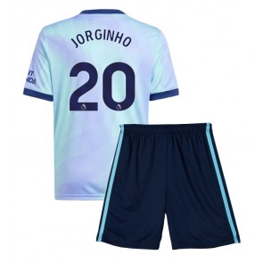 Arsenal Jorginho Frello #20 Alternativní dres komplet pro Děti 2024-25 Krátkým Rukávem (+ Krátké kalhoty)