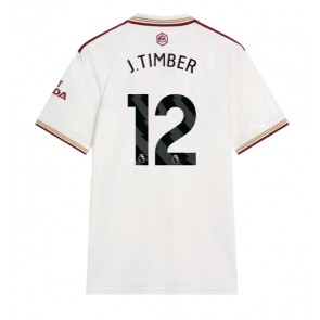 Arsenal Jurrien Timber #12 Alternativní Dres 2025-26 Krátkým Rukávem
